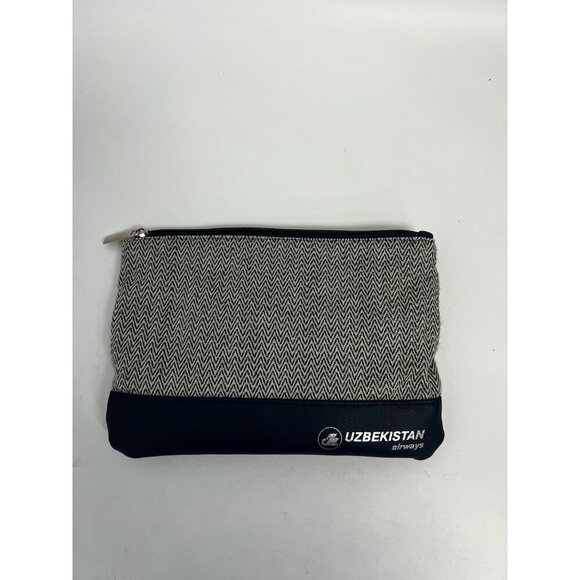 UZBEKISTAN AIRWAYS UZBEKISTAN AIRLINES Amenities Pouch Cosmetic Bag - Picture 6 of 8
